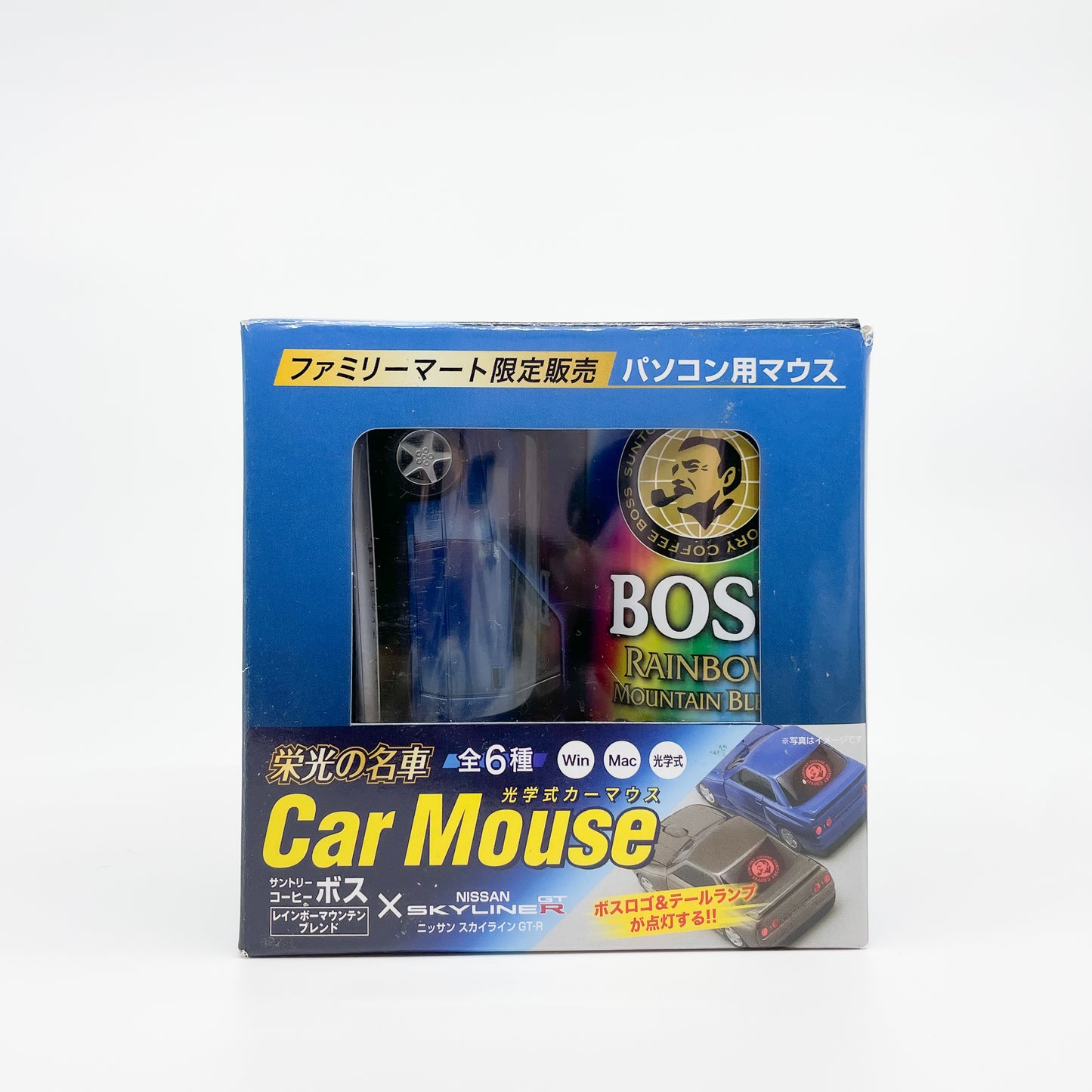 R32 x BOSS COFFEE COMPUTER MOUSE (Blue)
