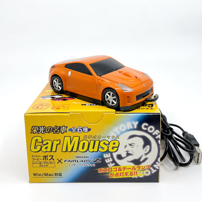 FAIRLADY Z33 x BOSS COFFEE COMPUTER MOUSE (Orange)