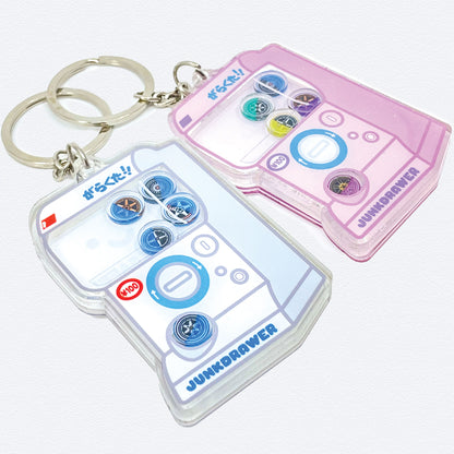 WHEEL VENDING MACHINE KEYCHAIN